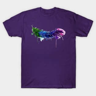 Watery Feather T-Shirt